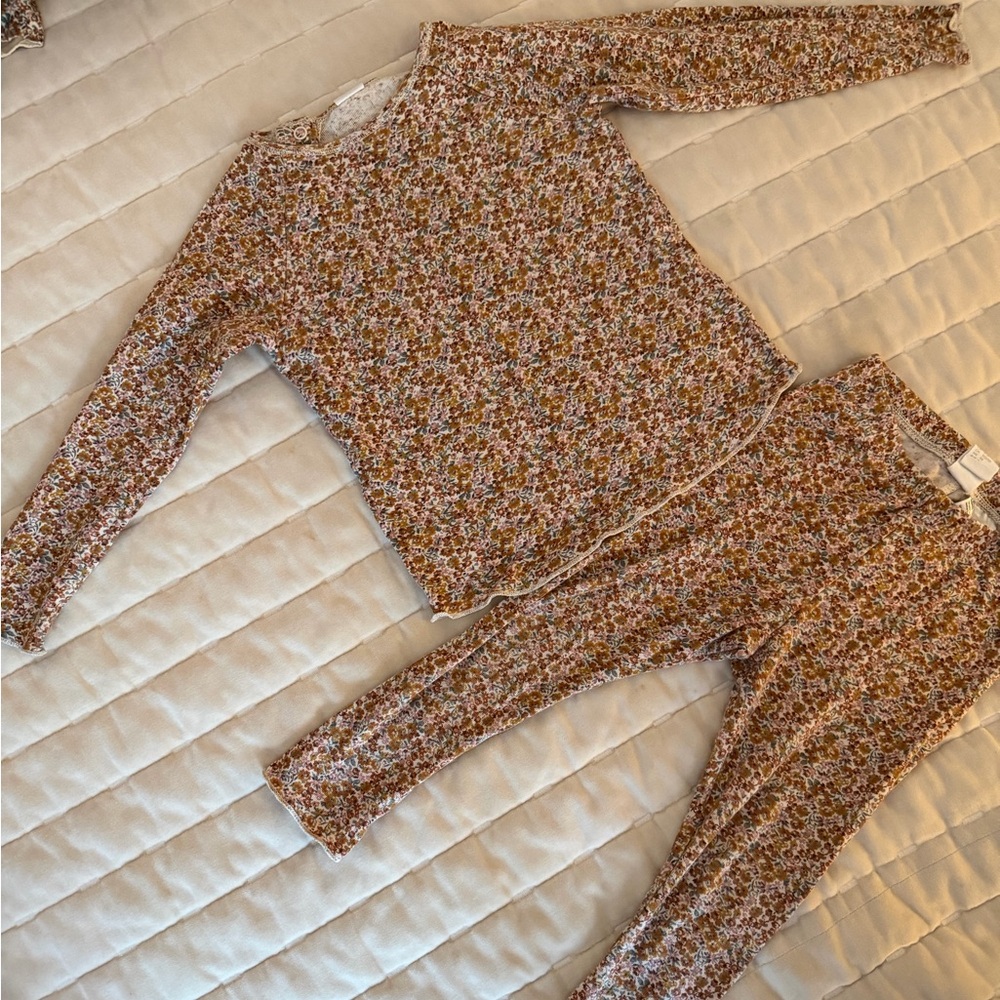 H&M floral set 3t